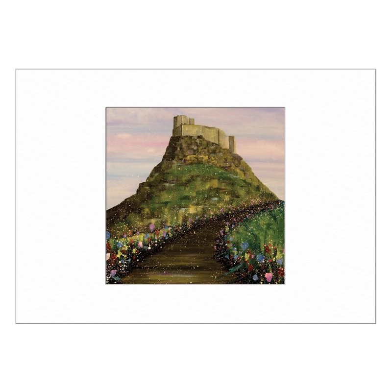 Holy Island 2 Limited Edition Print with Mount